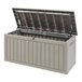 Arca de exterior  Filetto 250 L plástico Bege