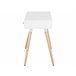 Beliani Secretária FRISCO 120x50 Branco