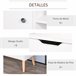 Armário de TV Particle Board HOMCOM 120 Branco