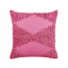 Beliani Almofada decorativa RHOEO 45x45 Rosa