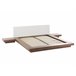 Beliani Cama com LED MDF ZEN 308x229 Castanho