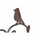 Beliani Fuente de bano para pájaros SPARROW Castanho