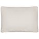 Beliani Cojín decorativo SVEN 30x50 Branco/ Preto