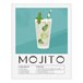 Pintura arte deco MOJITO 24x30cm marca MARCOMUEBLE Multicor