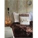 Beliani Almofada decorativa DONNER Branco/ Bege