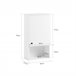 Armário de banho de parede com 1 porta BZR25-W SoBuy 40 Branco