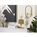 Beliani Candelabro NIAS Dourado