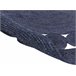 Beliani Entrelaçado KOYUNLU 120x120 Azul