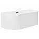 Beliani Banheira GOCTA 167x73 Branco