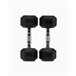 Halteres Hexagonais 9Kg (Par) - BOOMFIT Preto