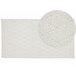 Beliani Pelos curtos ERZIN 80x150 Branco/ Bege