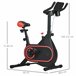 Bicicleta Estática Aço e Polietileno SPORTNOW Vermelho