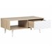 Beliani Mesa de jantar TACOMA 60x120 Castanho