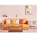 Beliani Almofada decorativa LYNCHIS 45x45 Amarelo
