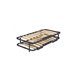 Base Dupla Anatomic 90x190 Estrado Duplo Preto/ Madeira