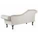 Beliani Chaise longue versão à esquerda Veludo LATTES Azul/ Verde