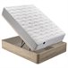 Colchão PEGASUS 8K BULTEX de material celular + sommier grátis Pikolin color natural 