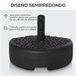 Base de Parede para Chapéu de Sol HDPE, Metal Outsunny 50x31 Preto