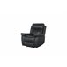 Cadeirão THEA relax manual petro Preto