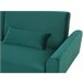 Beliani Sofá-cama Veludo EINA Preto