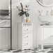 Auxiliar Casa de Banho MDF HOMCOM, casa - móveis de armazenamento Branco