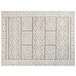 Beliani Pelos curtos GOGAI 300x400 Branco/ Bege
