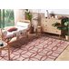 Beliani Pelos curtos KIRSEHIR 140x200 Vermelho