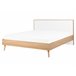 Beliani Cama com LED MDF SERRIS 168x215 Castanho