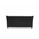 Beliani Cama com estrado Poliéster SAVERNE 157x228 Cinza Claro