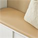 Banco para sapatos com portas de correr FSR116-W SoBuy Branco