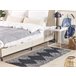 Beliani Pelos curtos BATHINDA 80x150 Preto