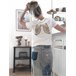 Beliani Carrito de cocina BOLZANO Preto
