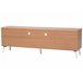 Beliani Mesa de TV ALLOA 180 Branco