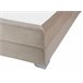 Beliani Cama continental Veludo CONSUL 171x212 Bege