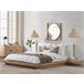 Beliani Cama com estrado MDF ZEN 308x229 Bege