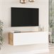 Suporte para TV de parede Lapinlahti aglomerado [en.casa] 100 Branco