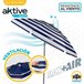 Guarda-sol tubo alumínio UV50 Aktive Beach Azul Marino