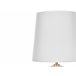 Beliani Candeeiro de mesa FRIO Branco