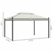 Pérgola de Jardim Aço e Poliéster Outsunny 400x300 Bege