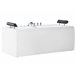 Beliani Banheira de interior MONTEGO 83x172 Branco