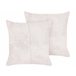 Almofada decorativa Beliani MILLET 43x43 Creme