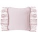 Beliani Almofada decorativa YANIKLAR Rosa Talco