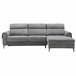 Chaise longue com cama ELIA Cinza