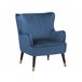Beliani Poltrona VARBERG Azul