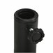 Base Chapéu de Sol HDPE, concreto, aço Outsunny Preto