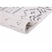 Beliani Pelos curtos ALKENT 140x200 Branco/ Bege