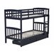 Beliani Beliche Pinho REVIN 87x208 Azul Marino