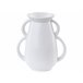Beliani Jarro de flores KOROPI Branco