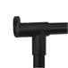 Cabide duplo extensível Preto / Cinza