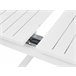 Beliani Conjunto de refeição VALCANETTO/COSOLETO Branco/ Bege